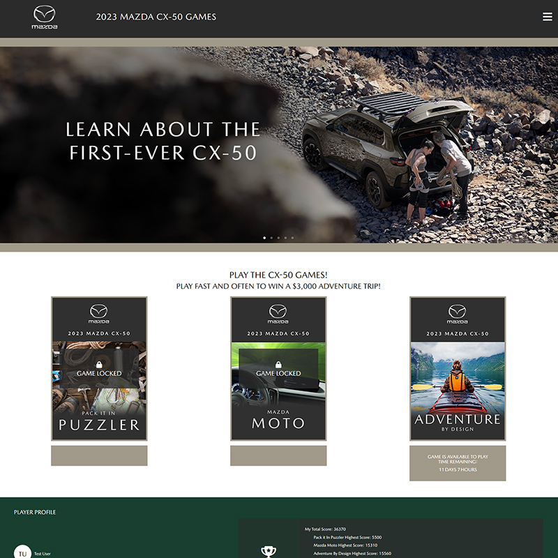 Mazda CX-50 Training SaaS